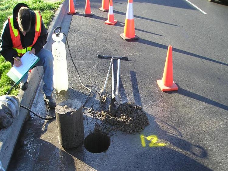 Geotechnical pavement Investigations