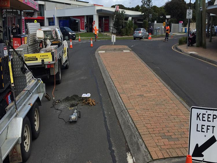 Pavement Drilling and Test Pitsand Material Sampling